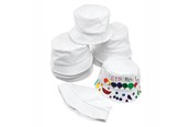 Kreativa spel - Colorations Decorate your own Canvas Fisherman Hat Set of 10 - BUCKHAT