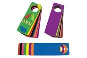 Kreativa spel - Colorations - Decorate your own Foam Door Hanger Set of 24 - CHDOORS