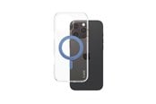 Mobile - Covers & Cases - CARE by PanzerGlass Feature Case Transparent w. Blue Kickstand & MagSafe iPhone 16 Pro Max - PANZER1319