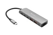 Dockning - Sandberg USB-C Dock HDMI + 2xUSB-A + 2xUSB-C + PD100W - 136-65