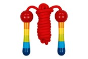 Utomhuslek - Goki - Wooden Jump Rope Rainbow 200cm - 63887