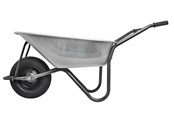 Verktygslådor & lagringssystem - Home>it Home it® builder’s wheelbarrow with pneumatic rubber wheel and hammered finish 110 litres - 91811