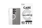 Mobile - Covers & Cases - CARE by PanzerGlass Flagship Case Transparent Urban Combat w. White QI Compatible Samsung Galaxy S25 Ultra - CRRFUWQG38488
