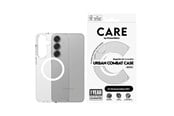 Mobile - Covers & Cases - CARE by PanzerGlass Flagship Case Transparent Urban Combat w. White QI Compatible Samsung Galaxy S25+ - CRRFUWQG37942