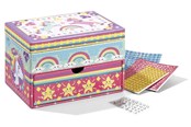 Barnrummet - Totum - Unicorn - Decorate your own Jewelry Box - 071544