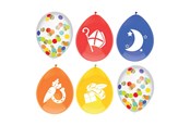 Leksaker - Haza Witbaard - Balloon mix Saint Nicholas 6 pcs. - 447735