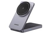 Mobile - Adapters & Chargers - UGREEN 2-In-1 Magnetic Wireless Charger Grey - 45056-UG