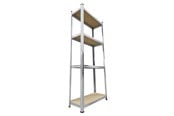 Verktygslådor & lagringssystem - Home>it Steel rack 4 shelves 50 kg - 58513