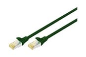 Nätverkskabel - DIGITUS patch cable - 3 m - green - Grön - 3m - DK-1644-A-030-G-10