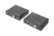 Repeatrar, förstärkare, broar och transceivers - DIGITUS DS-55505 - Extender Set - KVM / audio / USB extender - HDBaseT 2.0 - DS-55505