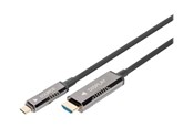 Displaykabel - DIGITUS AOC adapter cable - 20 m - AK-330150-200-S