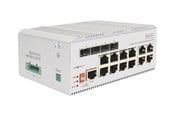 Switch - DIGITUS - switch - industrial L2 - 12 ports - Managed - DN-651145