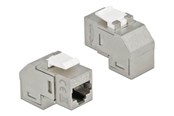 Nätverks tillbehör - DeLOCK Keystone Module RJ45 Jack to RJ45 Jack - 86997