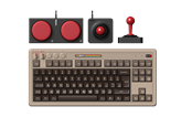 Tangentbord - 8BitDo Retro Mechanical Keyboard - C64 Edition - ISO - Engelska (UK) - Beige - RET00489