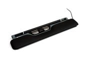 Mus - Bakker Elkhuizen ErgoSlider Plus - central pointing device - universal - USB - black dark grey yellow - Central pekdon - Laser - 5 knappar - Grå - BNEESLDG