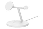 Mobile - Adapters & Chargers - Belkin BOOSTCHARGE PRO 3-in-1 Qi2 15w Wireless Charger W AW White - WIZ032KQWH