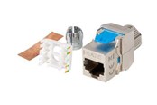 Nätverks tillbehör - Lanberg modular insert - keystone toolless - KSF8-4000