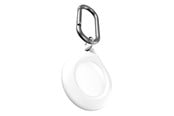 Andra mobiltillbehör - KeyBudz Secure Dock for AirTag  4-pack - White - AT4_S2_WHT