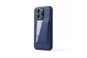 Mobile - Covers & Cases - Mujjo Wallet Leather Case for iPhone 16 Pro Max - Blue - MUJJO-CL-056-BL