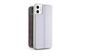 Mobile - Covers & Cases - Twelve South SurfacePad for iPhone 11 - Razor Thin nappa leather - Thistle Grey - 12-1946