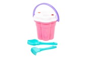 Utomhuslek - Cavallino Toys - Cavallino XL Classic Bucket Set Pink 4 pcs. - 9507WD01