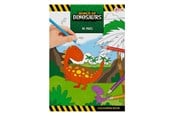 Kreativa spel - World of Dinosaurs Super Coloring Book - 46989D