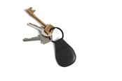 Andra mobiltillbehör - Mujjo Canopy Keychain for AirTag - Black - MUJJO-KY-001-BK