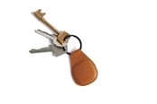 Andra mobiltillbehör - Mujjo Canopy Keychain for AirTag - Tan - MUJJO-KY-001-TN