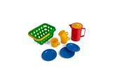Lekkök och tillbehör - Dantoy Classic - Coffee and Picnic Set - 9 Pieces - 4385