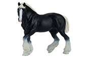 Figure - Mojo - Horse World Black Clydesdale Horse - 381083 - 381083