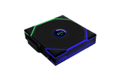 Chassi fläkt - Lian Li UNI FAN TL Wireless LCD Reverse - Chassi fläkt - 120mm - Svart med RGB LED - 31 dBA - G99.12RTLLCD1W1B.00