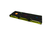 Chassi fläkt - Lian Li UNI FAN TL Wireless LCD 3 pack - Chassi fläkt - 120mm - Svart med RGB LED - 33 dBA - G99.12TLLCD1W3B.00