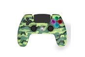 Spel Tillbehör - Trade Invaders Wireless Controller for PS4 with 3.5mm jack slot - LED-Green Camo - Wireless Controller - Sony PlayStation 4 - 140142d