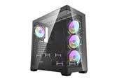 Chassi - Darkflash DS900 computer case (black) + 7 ARGB fans - Chassi - Miditower - Svart - DS900 Black + fans