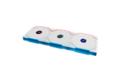 Chassi fläkt - Lian Li UNI FAN TL Wireless LCD 3 pack - Chassi fläkt - 120mm - Vit med RGB-ljus - 33 dBA - G99.12TLLCD1W3W.00