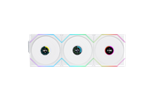 Chassi fläkt - Lian Li UNI FAN TL Wireless LCD Reverse (3-pack) - Chassi fläkt - 120mm - Vit med RGB LED - 31 dBA - G99.12RTLLCD1W3W.00