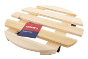 Trädgårdsredskap - Home>it Jar cart round made of wood 30 cm - 92126