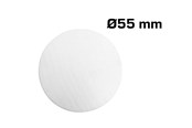 Fästen & gångjärn  - Home>it pull knob Ø55 mm white oak - 12810