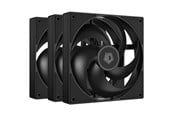 Chassi fläkt - ID-Cooling AS-120-K TRIO - Chassi fläkt - 120mm - Svart - 27 dBA - AS-120-K TRIO