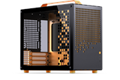 Chassi - Jonsbo Z20 Black/Orange - Chassi - Minitower - Orange - Z20 BLACK-ORANGE