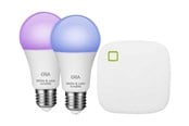 Smarta Hem - Adurosmart Startpakke 2 E27 RGB + Bridge 16mill. farver 2200-6500k ZigBee - 15066045