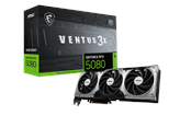 Grafikkort - MSI GeForce RTX 5080 VENTUS 3X OC - 16GB GDDR7 RAM - Grafikkort - G5080-16V3C