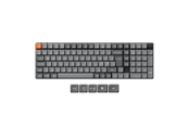 Tangentbord - Keychron K17 MAX Wireless Tri-Mode Hot Swap QMK/VIA Gateron Low Profile Brown - Gaming Tangentbord - Nordisk - Svart - K17M-H3-BO