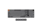 Tangentbord - Keychron K17 MAX Wireless Tri-Mode Hot Swap QMK/VIA Gateron Low Profile Red - Gaming Tangentbord - Nordisk - Svart - K17M-H1-BO