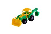 Leksaksbil - Cavallino Toys - Cavallino Junior Excavator Tractor Green - 3004WD01