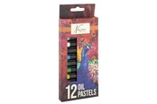 Hobby Tillbehör - Creative Craft Group Oil pastel box of 12 colors - AR0406/GE