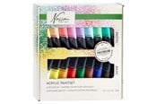 Konst- och hantverksmaterial - Nassau Acrylic paint 18 tubes 36ml in gift box - AR0701/21GE