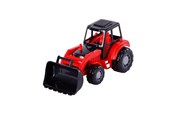 Leksaksbil - Cavallino Toys - Cavallino Junior Excavator Tractor Red - 3002WD01