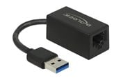 Nätverkskort (adaptrar osv.) - DeLOCK USB Type-A Adapter to Gigabit LAN - 66039