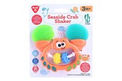 Babyleksaker - PLAY - Crab Rattle Orange - 1549